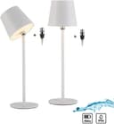 JUST LIGHT LED Tischleuchte BOTERIA | Weiß 2