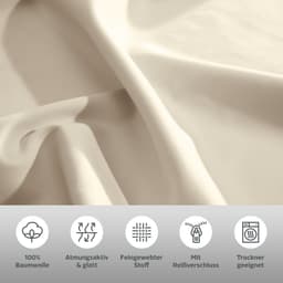 OTTO home Bettwäsche Luisa | Beige