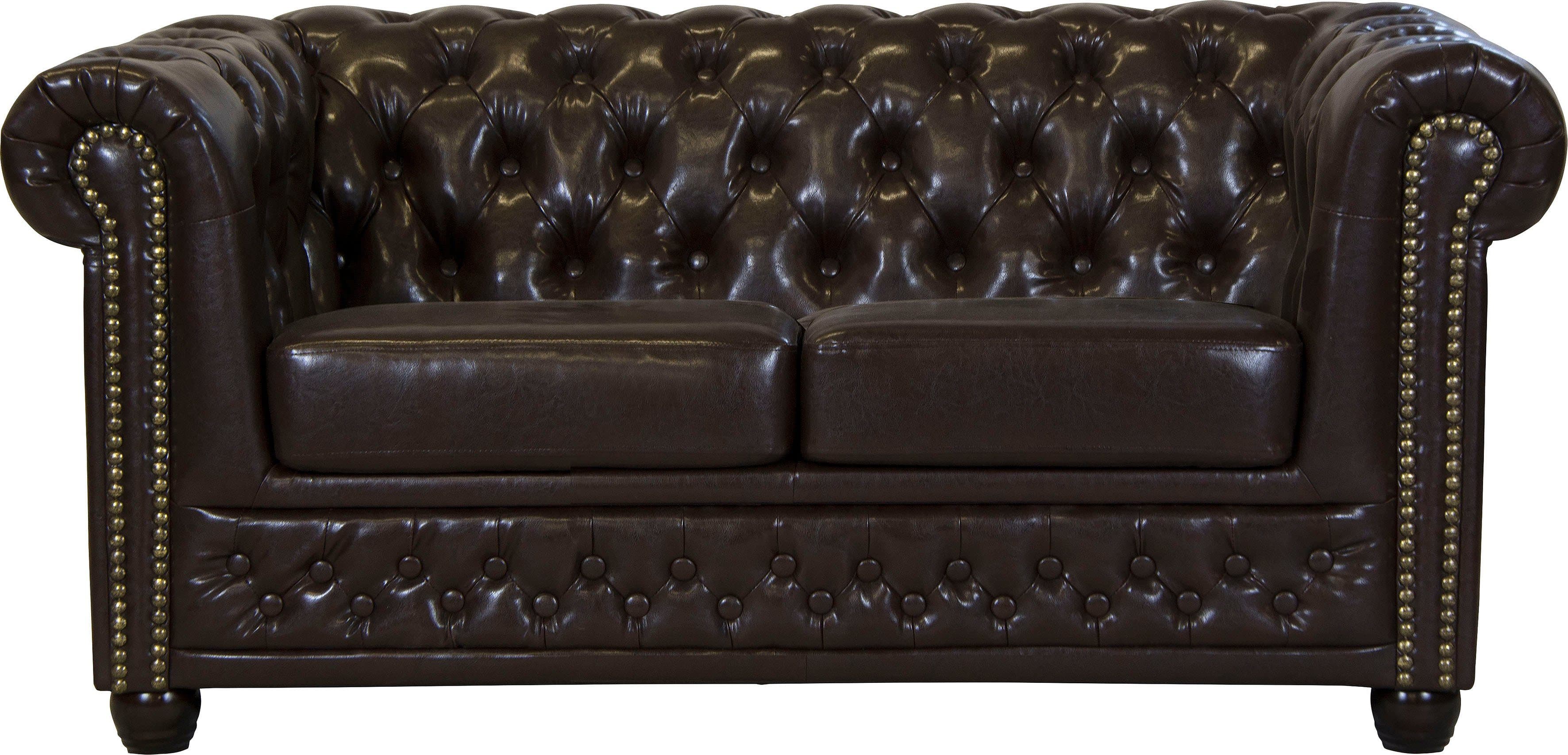 Home affaire Chesterfield-Sofa Rysum | Braun
