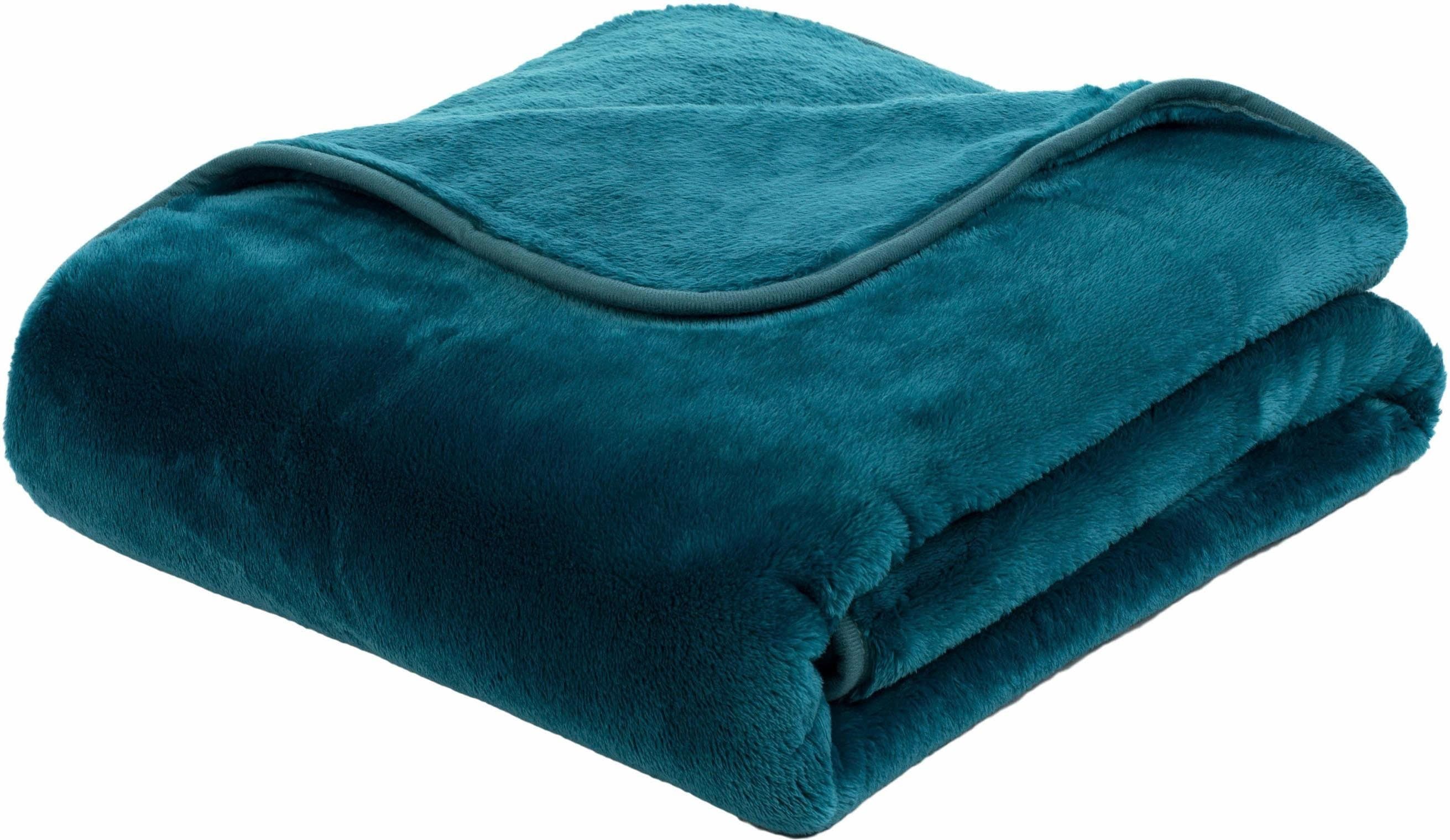 Wohndecke Premium Cashmere Feeling | Türkis