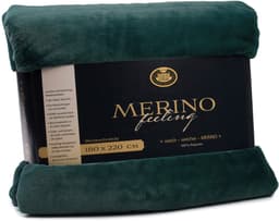 Gözze Merino Wendewohndecke | Grün