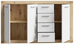 FORTE Sideboard Baccio | Weiß