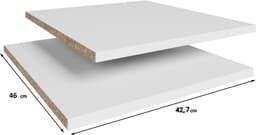 OTTO home Einlegeboden für Kleiderschrank | Weiß