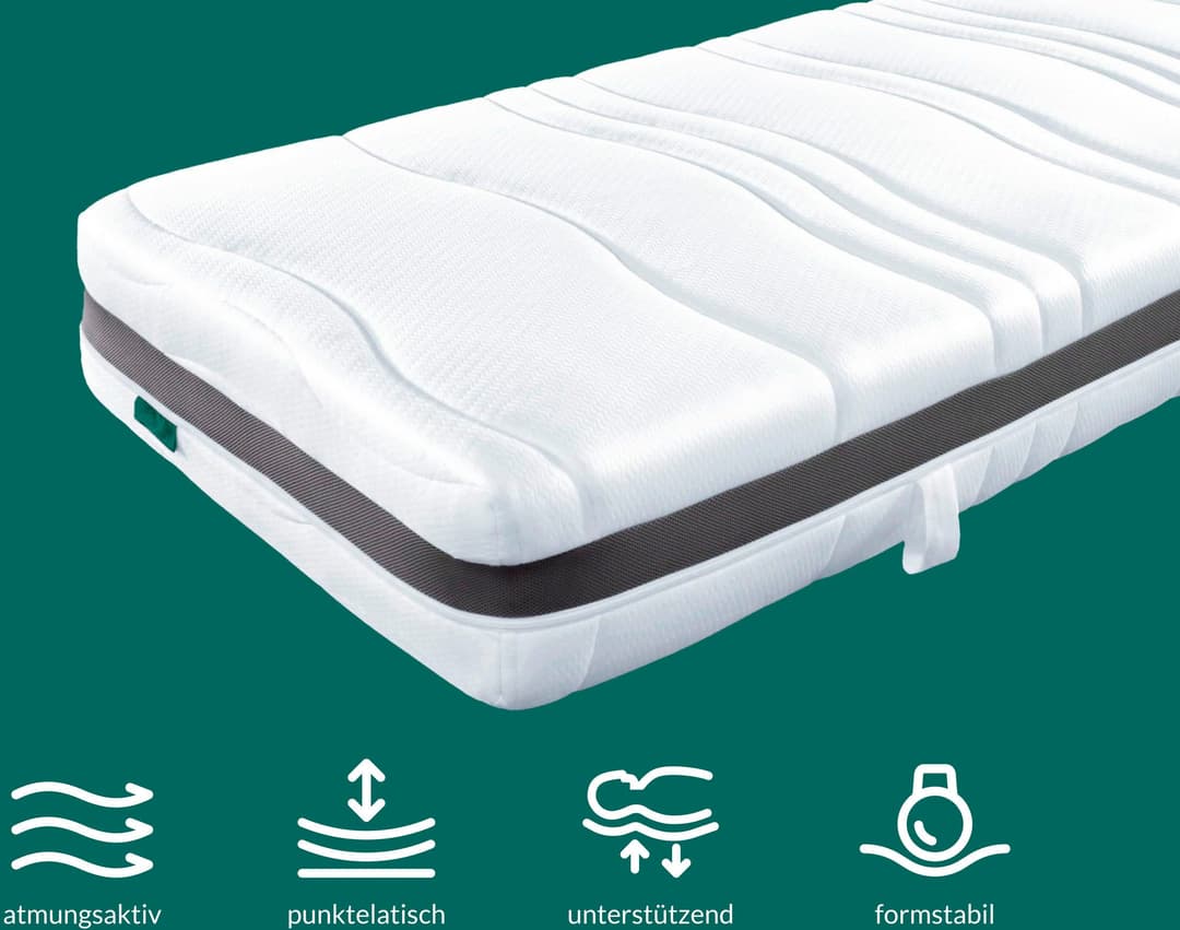 fan ProVita First Class T Taschenfederkernmatratze | Weiß