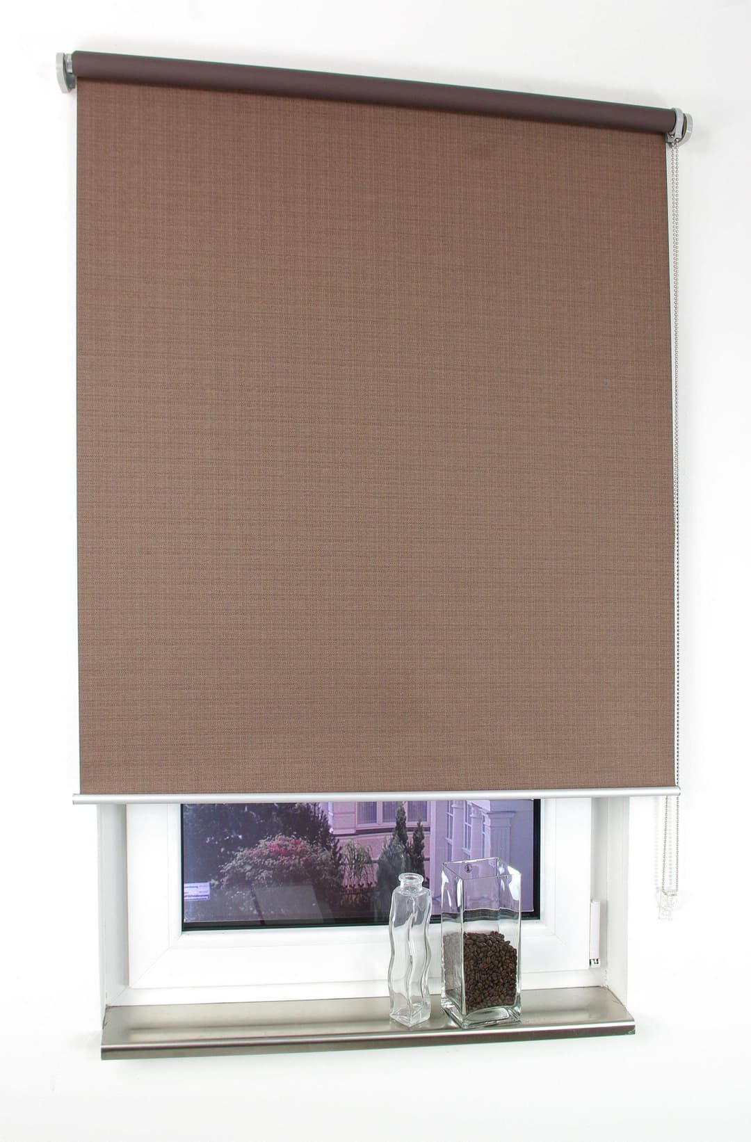 Liedeco Struktur Rollo | Braun