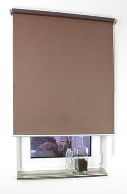 Liedeco Struktur Rollo | Braun