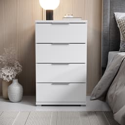 Schlafkontor Nachtkommode Smilla | Weiß