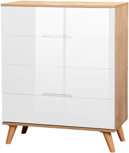 OTTO home Schubkastenkommode Lund | Weiß