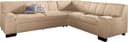 DOMO collection Ecksofa Norma | Beige