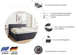 COLLECTION AB Boxbett Athena | Grau