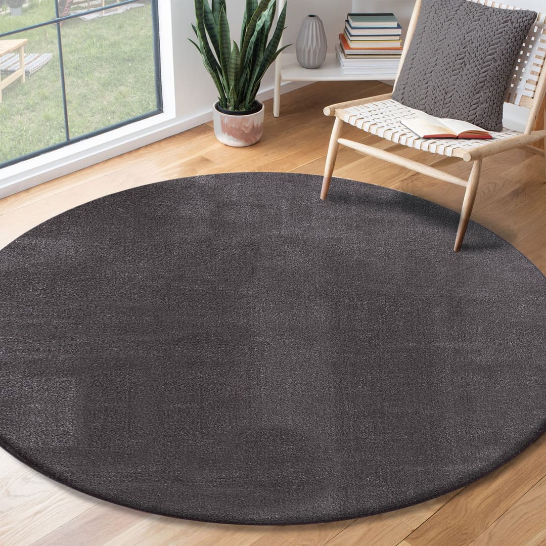 the carpet Teppich Relax | Grau