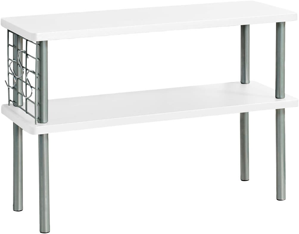 KESPER® Küchenregal Regal mit 2 Ebenen | Weiß