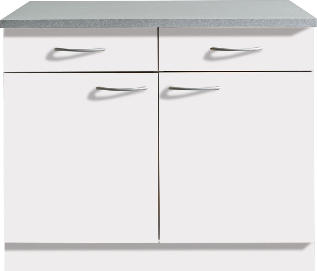 wiho Küchen Unterschrank Kiel | Weiß
