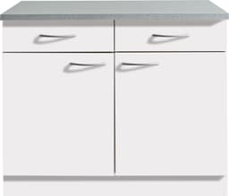 wiho Küchen Unterschrank Kiel | Weiß
