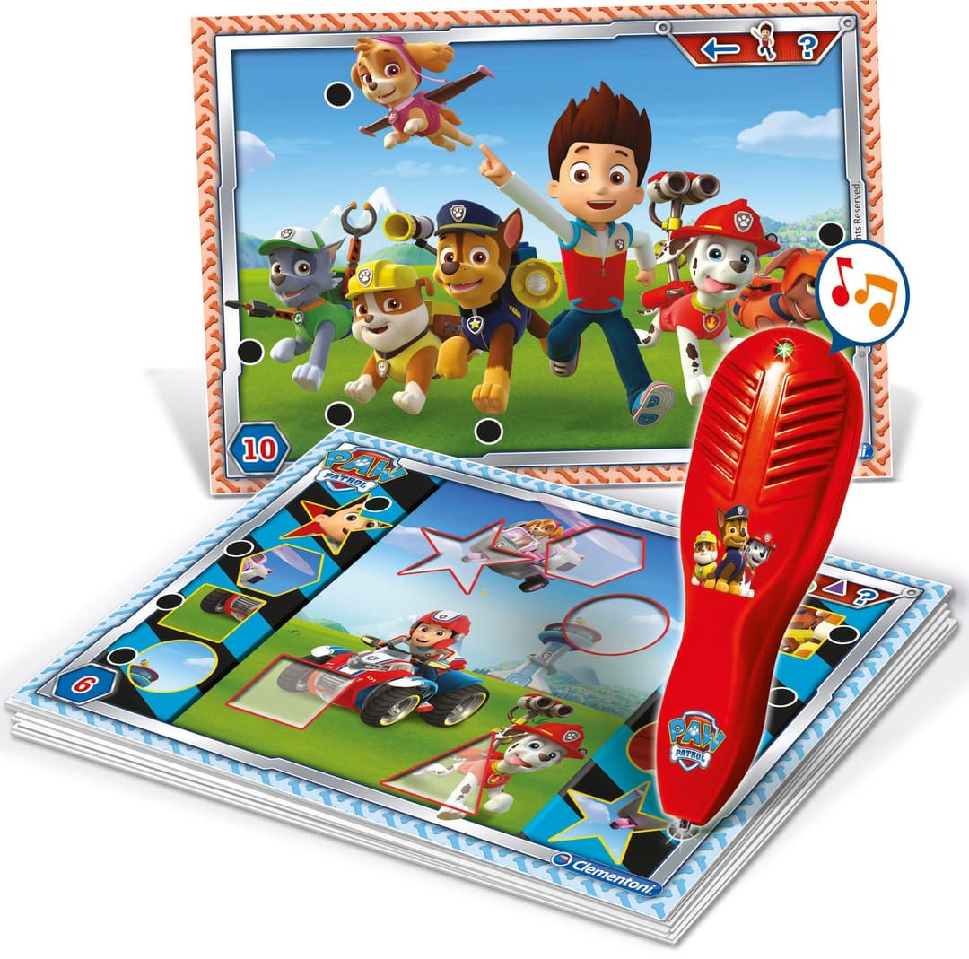 Clementoni® Spiel E-Lektor Quiz Basic PAW Patrol | Mehrfarbig