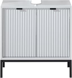 BASIC by Balculina Waschbeckenunterschrank Lucera | Weiß