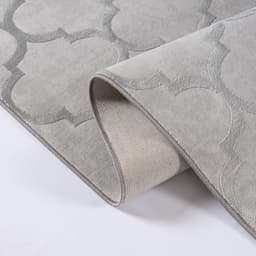 the carpet Teppich Knight | Grau