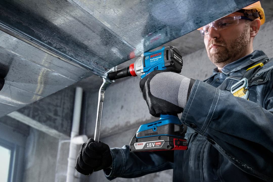 Bosch Professional Akku-Drehschlagschrauber GDX 18V-285 | Blau