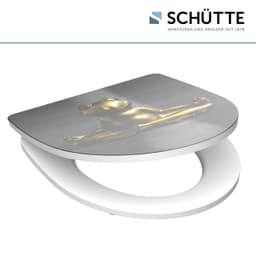 Schütte WC-Sitz Relaxing Frog | Grau