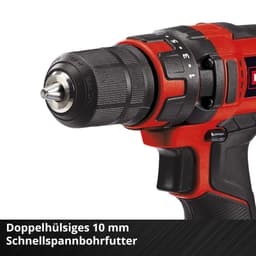 Einhell Akku-Bohrschrauber TC-CD 18/35 Li - Solo | Rot