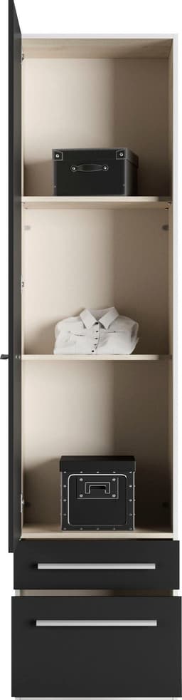 priess Kleiderschrank Barcelona | Schwarz