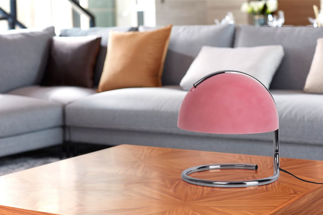Näve Tischleuchte Burano | Rosa