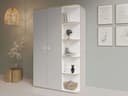 Home affaire Kleiderschrank ELLETE | Grau
