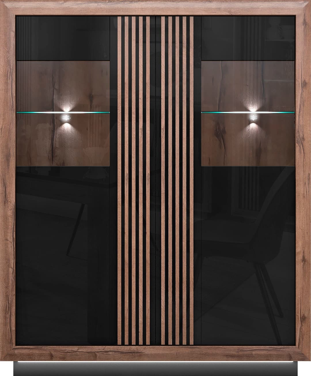 FORTE Highboard Savona | Holztöne