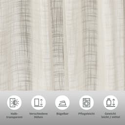 LeGer Home by Lena Gercke Gardine Marusha | Beige