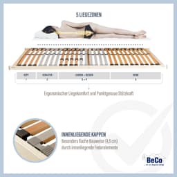 Beco Medistar Lattenrost | Holztöne