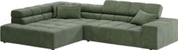 Home affaire Ecksofa Ancona | Grün