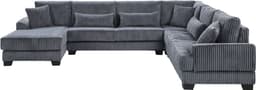 ATLANTIC home collection Wohnlandschaft Miron | Grau
