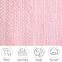 THEKO Teppich Happy Cotton Fleckerl | Rosa 3