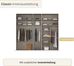 rauch MONTCLAR Kleiderschrank | Weiß