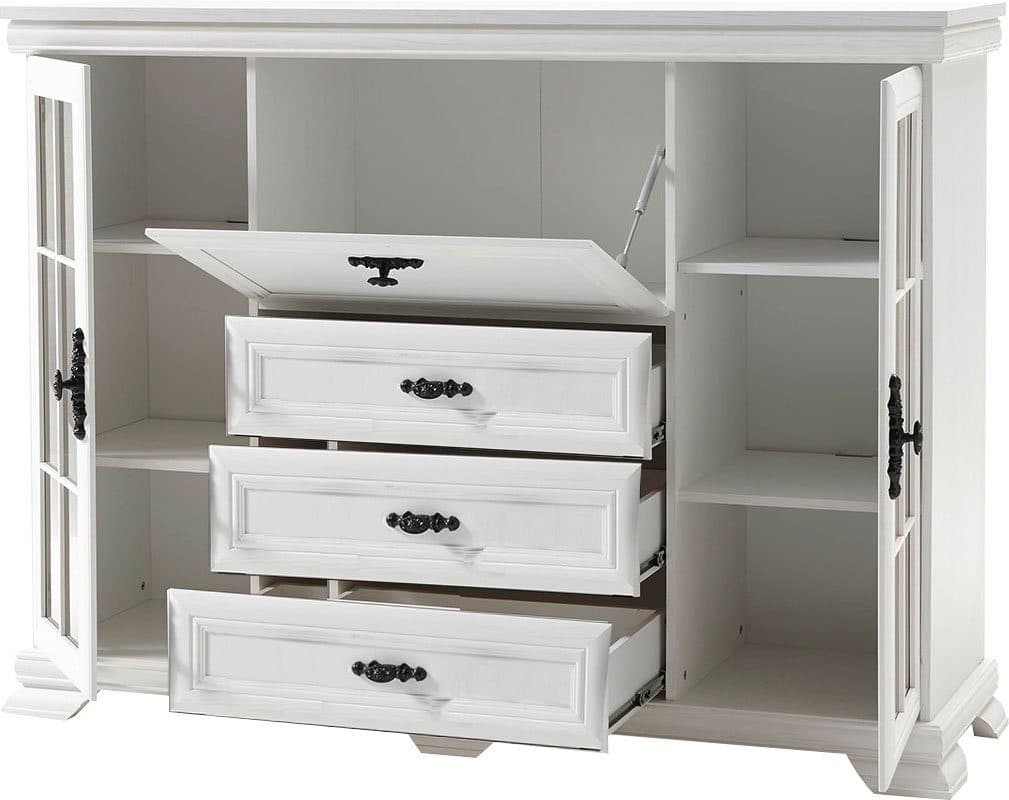 OTTO home Highboard Royal | Weiß