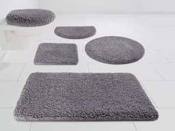 Kleine Wolke Badematte Mellow | Grau