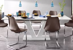 OTTO home Esstisch ausziehbar Andy | Weiß