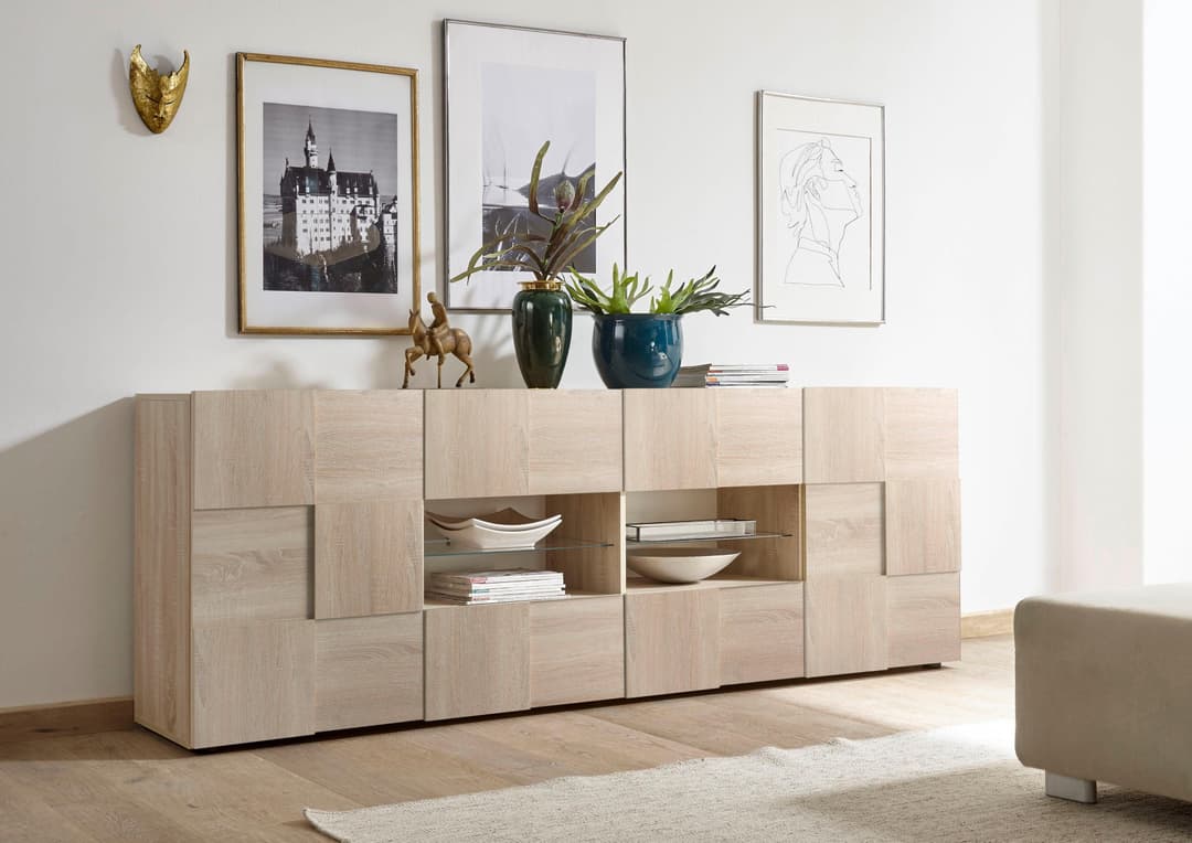 Home affaire Sideboard Dama | Holztöne