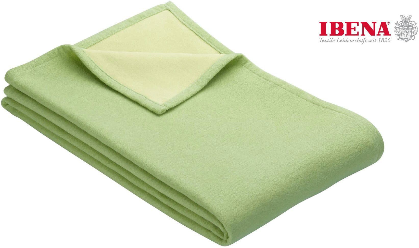 Wohndecke Cotton Pur | Grün