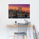 Reinders! Poster New York Brooklyn Brücke | Mehrfarbig 2