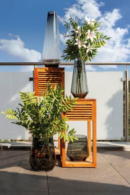 Fink Dekovase LINEA | Grau