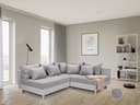COLLECTION AB Ecksofa Anton L-Form | Grau