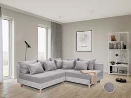 COLLECTION AB Ecksofa Anton L-Form | Grau
