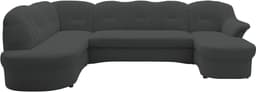 DOMO collection Wohnlandschaft Flores | Grau