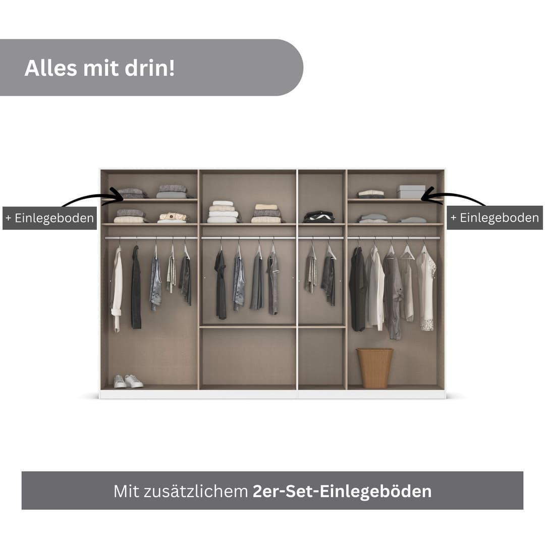 OTTO home AGORDO Kleiderschrank | Beige