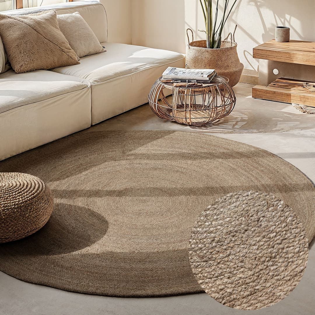 HANSE Home Teppich Rangpur | Braun