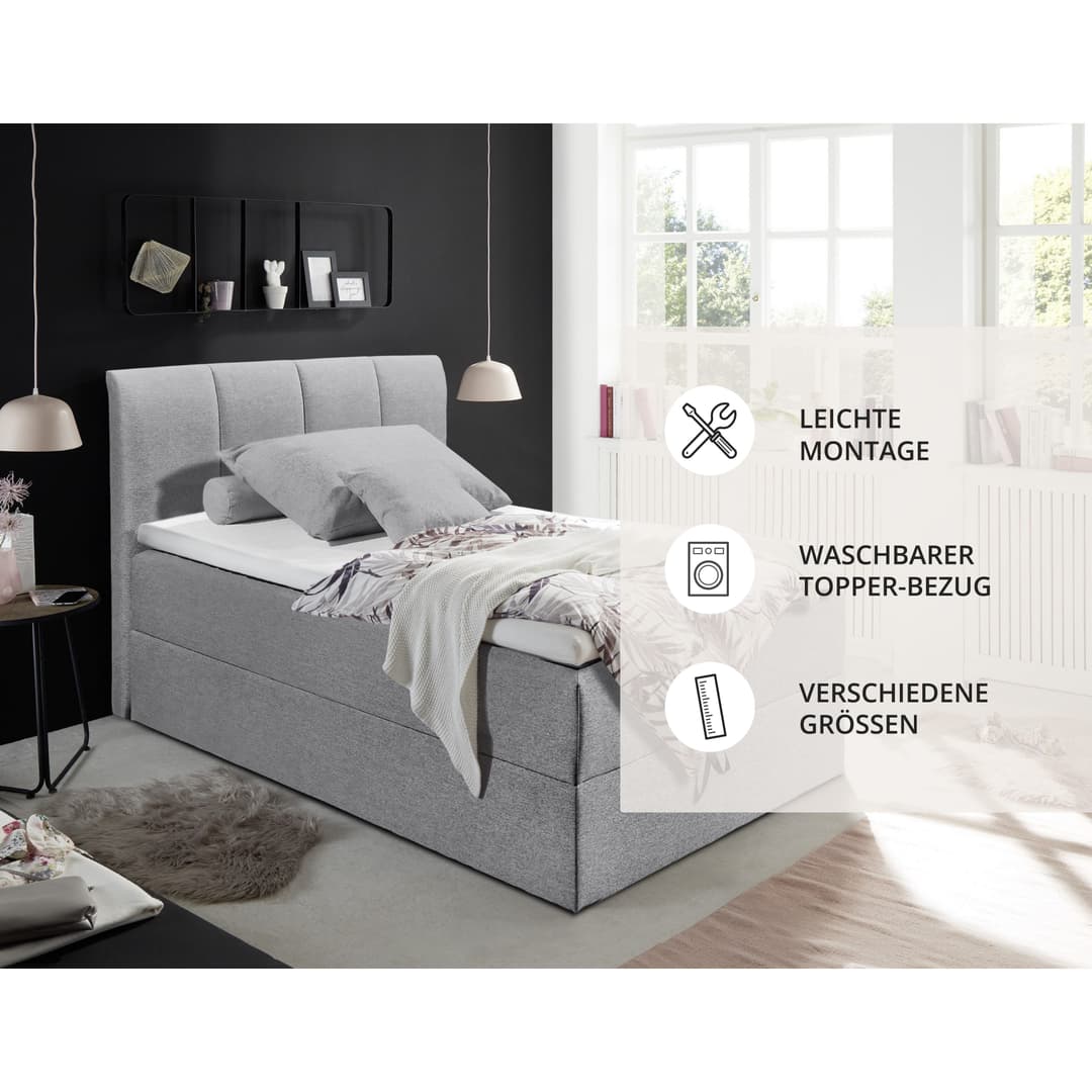 ED EXCITING DESIGN Boxbett "Granada" | Grau