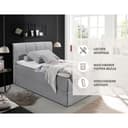 ED EXCITING DESIGN Boxbett "Granada" | Grau 5