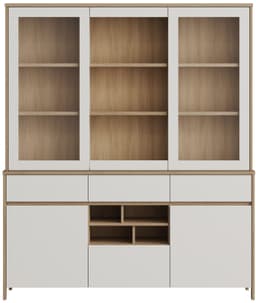 Home affaire Buffet Stranda | Weiß