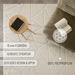 Wecon home Teppich Unplugged | Weiß